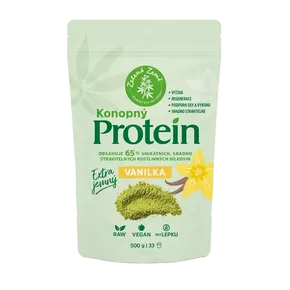 Zelená země Protein konopný vanilka 500g